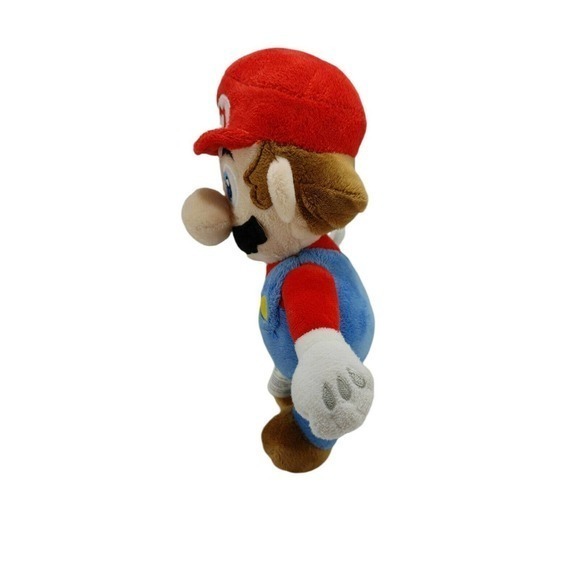 2020 Mario Nintendo‎ Super Mario Bros 10 inch Plush Stuffed ToyUsed - Picture 3 of 6